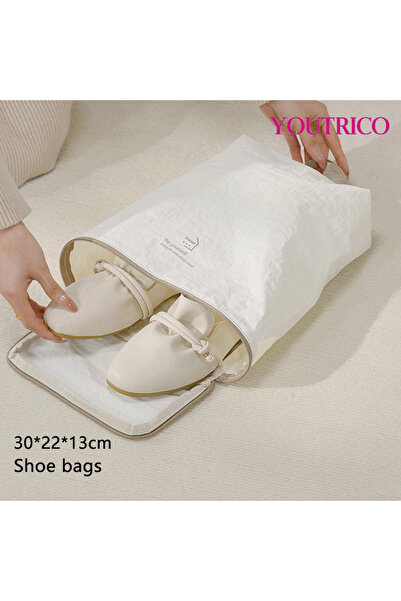 Youtrico 2pcs/set Travel Luggage Organizer,Packing Cubes Set Compression Storage Bag Waterproof Travel Parts