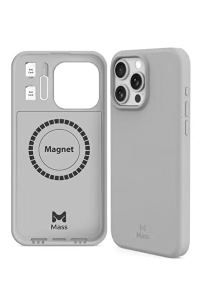 Mass كفر ماس ايفون 15برو ماكس إنڤينيت ماج سيف 6 في 1 تيتانيوم