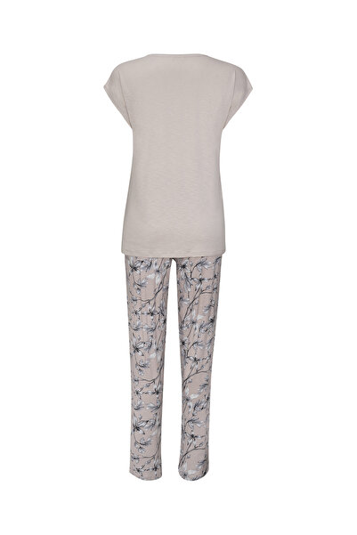 GOLDENBAY Pyjama Carolina Schlafanzug Schlafmode Bequem