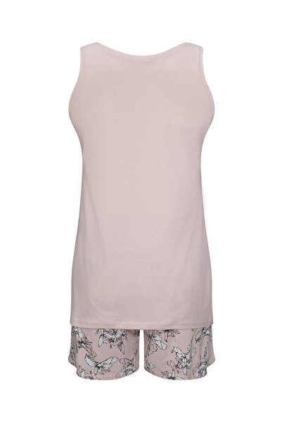 GOLDENBAY Shorty Blooms Leichter Schlafanzug Kurz