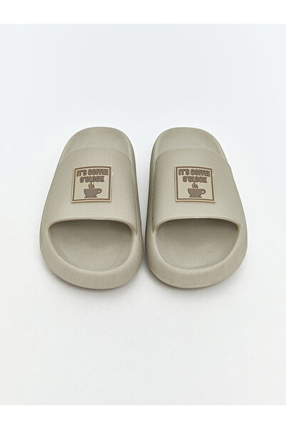 LC Waikiki Özmarka Yeni Sezon Baskılı Tek Bantlı Erkek Terlik