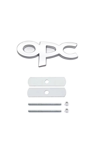 Choice3 شعار OPC Line الفضي للشبكة الأمامية، ملصقات خلفية، شعار لأوبل أسترا G...