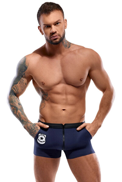 Other Svenjoyment - Sexy Men's Police Style Boxer Shorts Navy Blue 2XL