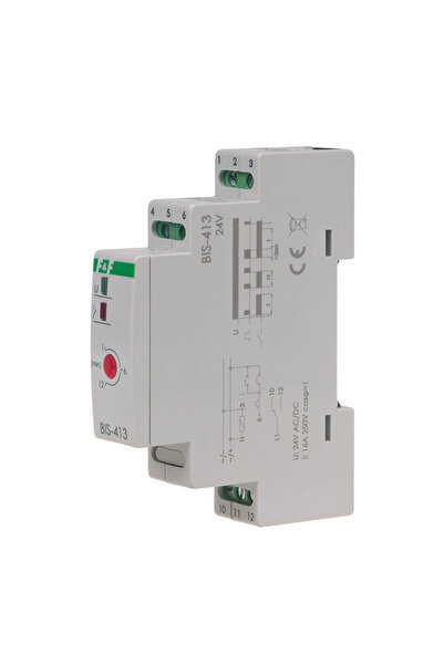 Other Releu bistabil BIS413 24V 16A Temporizator 112min TH35