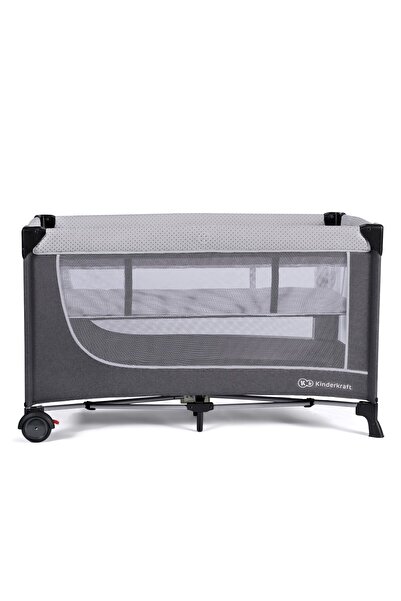 Kinderkraft Cestovní postýlka Leody, šedá