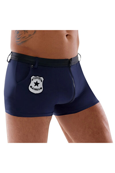 Other Svenjoyment - Sexy Men's Police Style Boxer Shorts Navy Blue 2XL