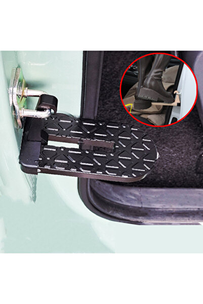 Choice5 Black 1 Foldable Car Roof Rack Step Car Door Step Multifunction Unive...