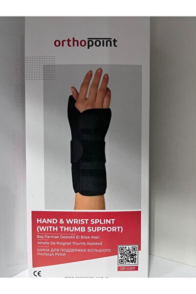 Orthopoint دعامة المعصم مع دعم الإبهام - بدون حشوة