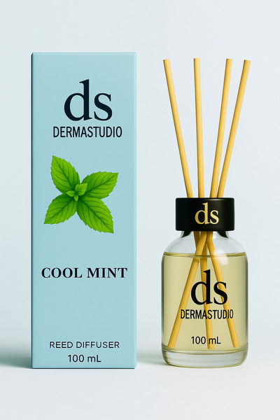 DERMASTUDİO Premium Bambu Oda Kokusu Cool Mint 100 ml – Ferah & Dinamik