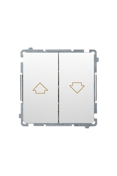 Other BMZ10111 Basic roller shutter button, white module