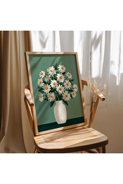 Tuba Decor Tablo dintr-o singură bucată cu rame din lemn pentru sufragerie, sufragerie, bucătărie