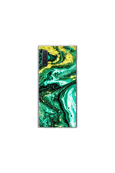 Atlas Husa Silicon HQCover compatibila cu Samsung Galaxy Note 10, Explozie de culori v4, SP1M00045