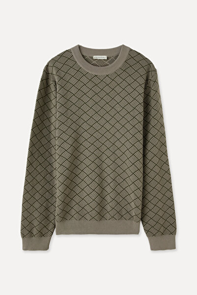 Mudo Jacquard Cycling Collar Sweater