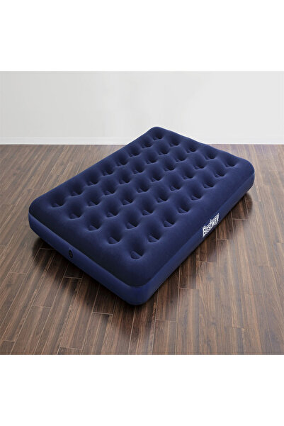 TSUMAB Bestway Inflatable Air Bed – Double Size Premium Flocked Mattress