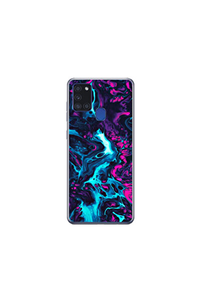 Atlas Husa Silicon HQCover compatibila cu Samsung Galaxy A21s, Explozie de cu...