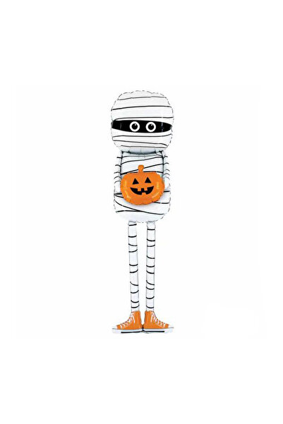 OEM Foil balloon for Halloween decoration, Mummy with pumpkin figurine, 125 x 200 cm, LY-2439-29
