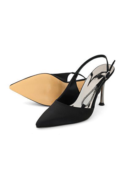 Xozza Pantofi cu toc subțire pentru femei - negru