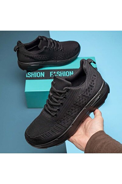 Modlet.ro Pantofi sport negri cu șireturi pentru bărbați MOD13189