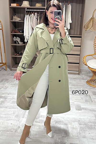 İnce Topuk Prive Seri Apoletli Torino Trench Coat 6P020