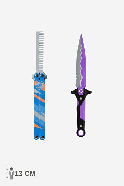 FigürDizayn Valorant Yoru Tarağı Ve Mor VCT Lock