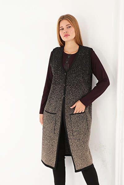 Lanze Full Knitwear Long Vest 106