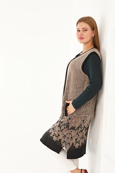 Lanze Full Knitwear Long Vest 1525