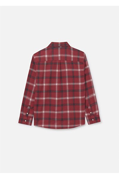MAYORAL Boy's Plaid Shirt Red 7108