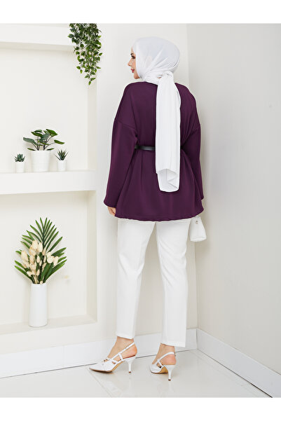 Wual giyim Μπουφάν με ζώνη Puff Scuba