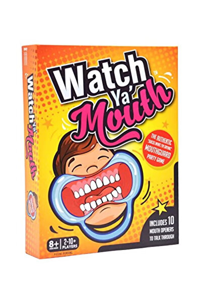 Watch Ya' Mouth شاهد إصدار فمك العائلي - لعبة حفلة مضحكة لحماية الفم، من عمر ...