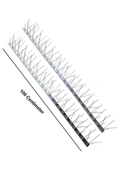 Generic Assembled Stainless Steel Bird Spikes Effective Deterrent for Animals Pigeons and Small Birds Contai