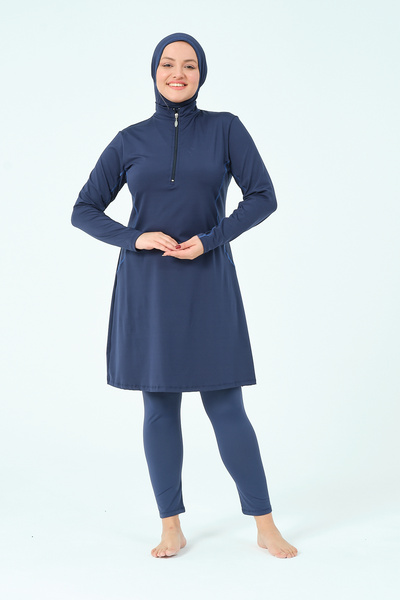 TESMAY Fully Closed Battal Tesettür Swimsuit