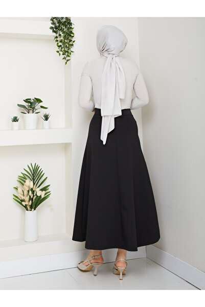 Wual giyim Γυναικεία φούστα Puff Scuba