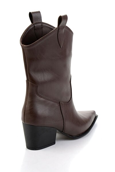 Bambi Kahve Kadın Bot & Bootie K02671904409