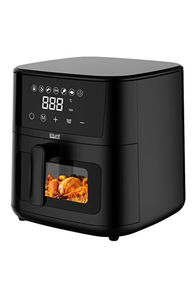 iHunt Friteuza cu aer cald Bro Air Fryer Ultra 4.2L, 1200W, Timer 60 min, Termostat reglabil