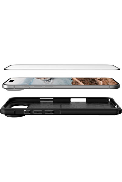 UAG Apple iPhone Uyumlu Air Temperli Cam Ekran Koruyucu