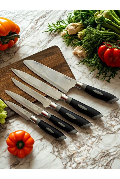 Lazoğlu 5'Lİ BIÇAK SETİ (Hediyeli)