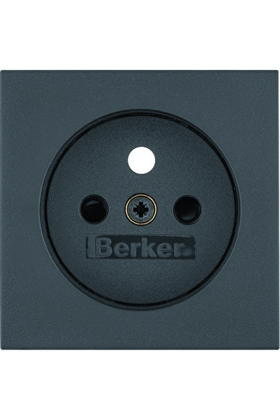 Other Placă frontală priză electrică antracit mat