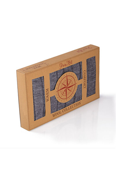 Pirin Hill Мериносови чорапи и шал - сиви