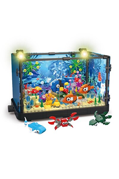 Other AQUARIUM BLOCKS FISH SET OF BLOCKS WITH FISH CHILDREN'S TOY GIFT