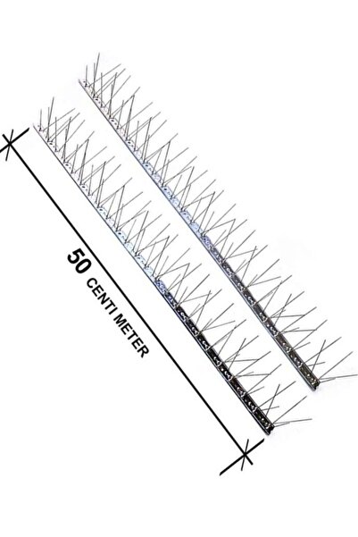 Generic Unassembled Stainless Steel Bird Spikes Effective Deterrent for Animals Pigeons and Small Bi