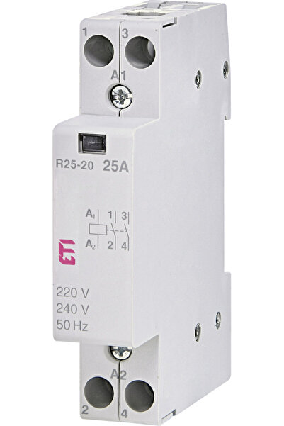 Other Contactor modular 25A 2 contacte de închidere 1 modul 2 poli R 2520 230V