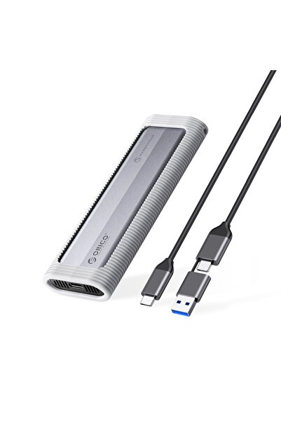 Other Kieszeń obudowa na dysk AXM2F-V1 M.2 NGFF USB-C 5Gb/s - szara
