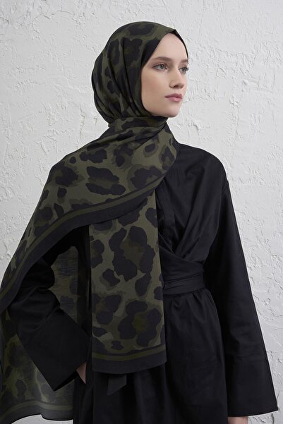 Armine İpek Leopar Şal 3 35