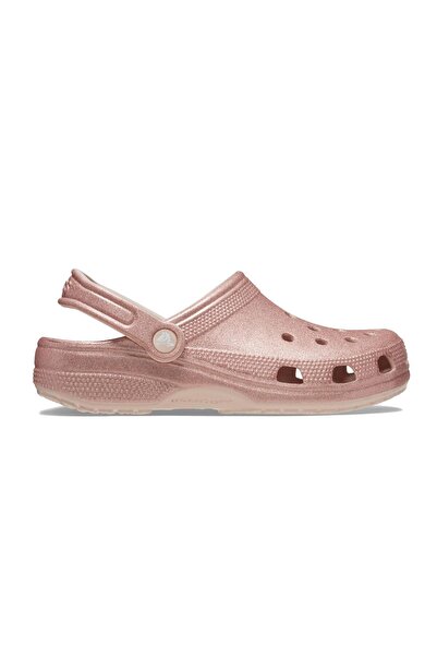Crocs 205942 Κλασικό Παπούτσια Κλόγκαρες με γκλίτερ ροζ