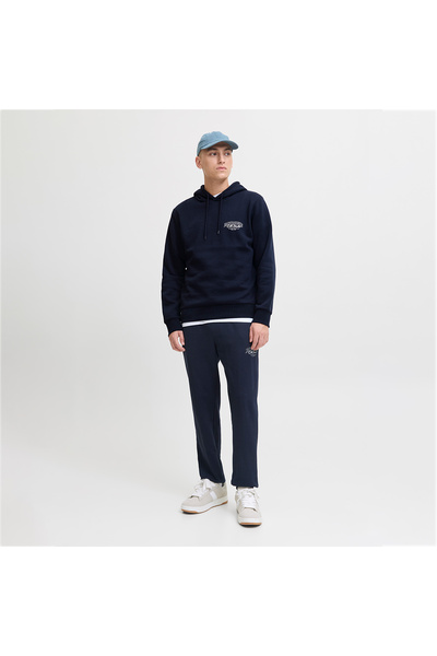 Jack & Jones Jack&Jones Makoto Чоловічий синій худі з капюшоном