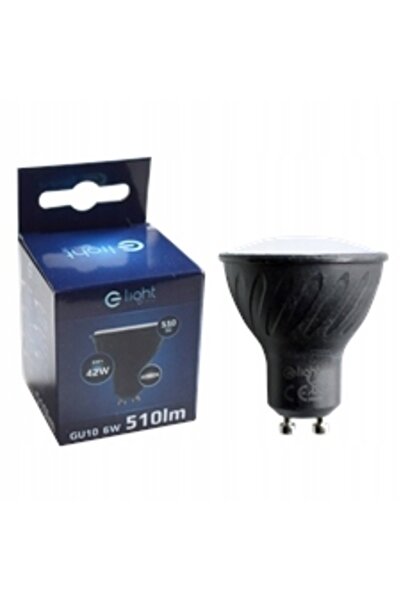 Other BEC LED GU10 CULOARE NEUTRĂ 6W = 42W NEGRU