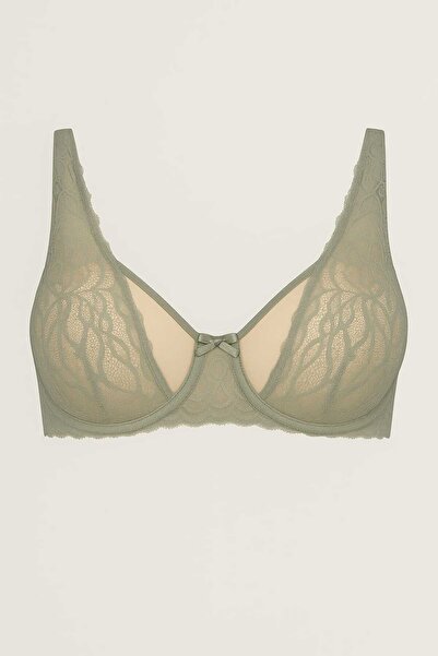 Hays Kadın Dantelli Balenli Kapsız Sütyen