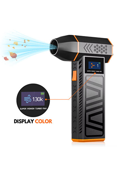 OEM Suflanta Aer Turbo Multifunctionala, Portabila, 130000 rpm, Acumulator reincarcabil 4000mAh