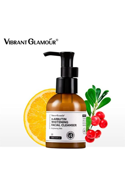 Vibrant Glamour ، منظف أربوتين المبيض للتنظيف العميق والتبييض، مضاد للشيخوخة،...