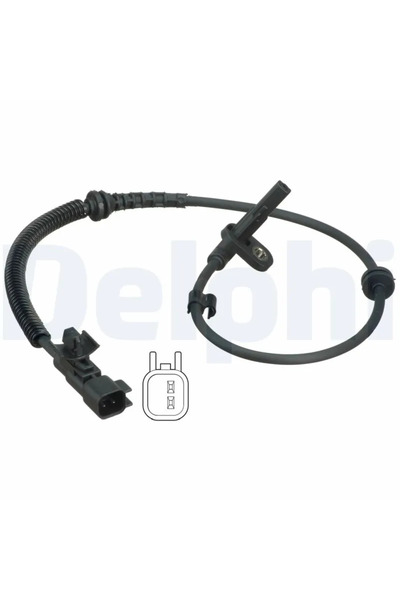 DELPHİ Сензор за скоростта на колелото Chevrolet Aveo/Cobalt